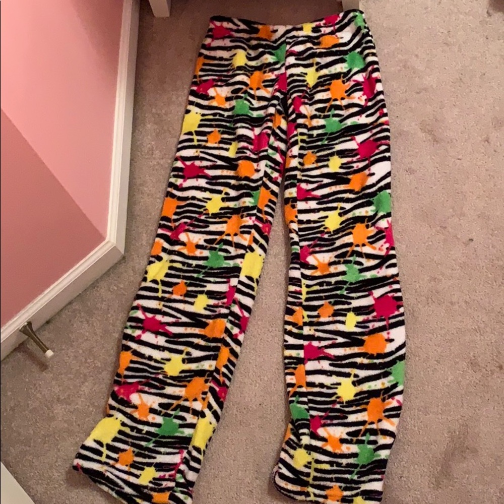 Paint splash pj pants